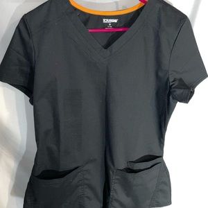 All black scrub shirt (nurses)